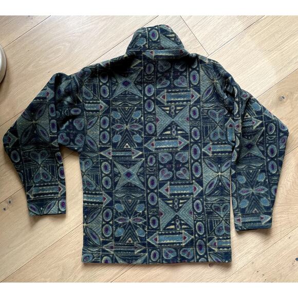 Vintage 90's Patagonia Aztec Synchilla Fleece XS - Rare Find! - Picture 3 of 8